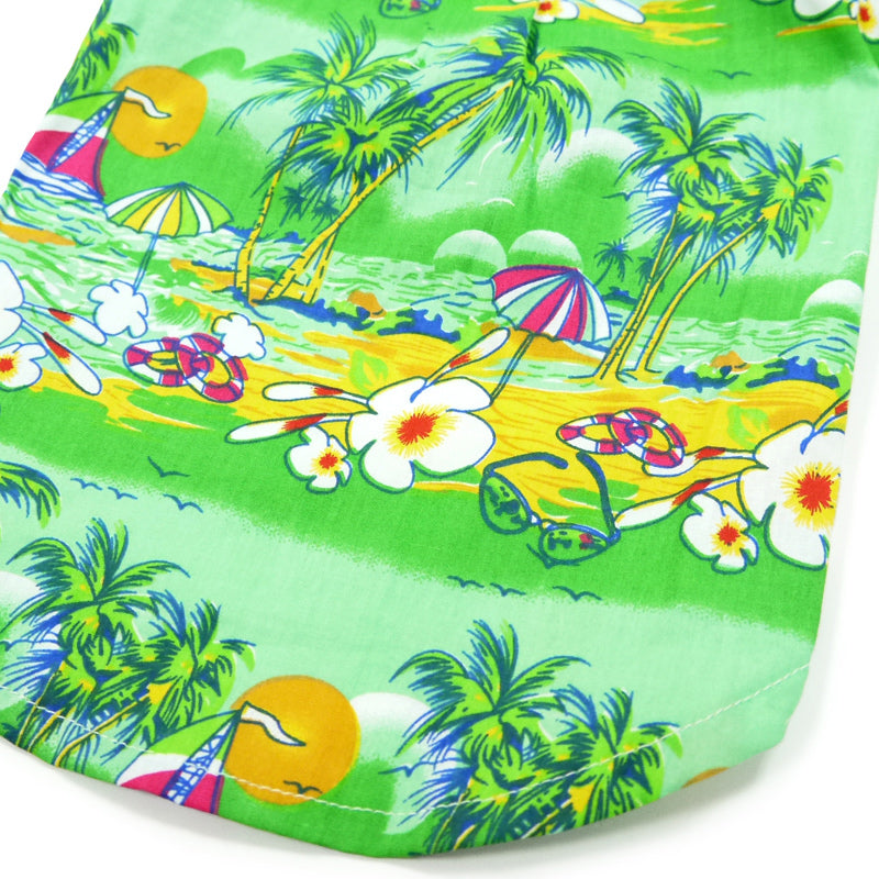 Tropical Island Shirt Green - Partner Brand