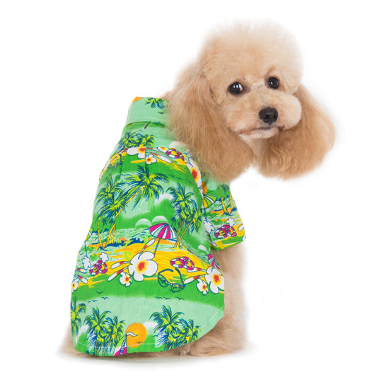 Tropical Island Shirt Green - Partner Brand