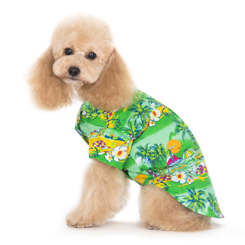Tropical Island Shirt Green - Partner Brand