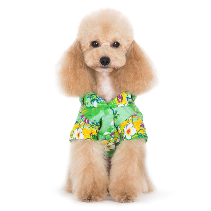 Tropical Island Shirt Green - Partner Brand