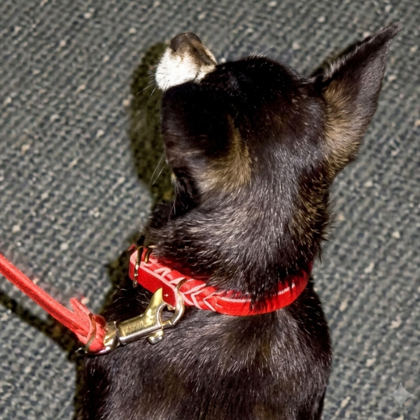 Leather Buckle Collar